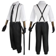 NAKAJIMA Atsushi Cosplay Costume Set - Shirt, Pants & Wig for Comic Con