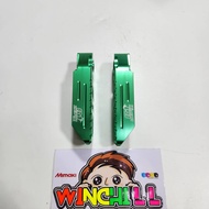 ZERN8.1 พักเท้าหลัง จีออโน่ GIORNO งานCNC สีเขียว