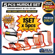 Premium Agility Hurdle Set Football Training Hurdle (1SET x 5pcs)