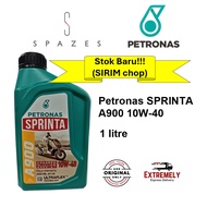Petronas Sprinta 4T A900 10W-40 Engine oil (SIRIM) Scooter Minyak Hitam Scooter Minyak Hitam Skuter