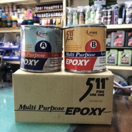 Epoxy 511 A and B Multi Purpose 675g (AB) Tan Nam Do stone, plastic, wood, metal glue set