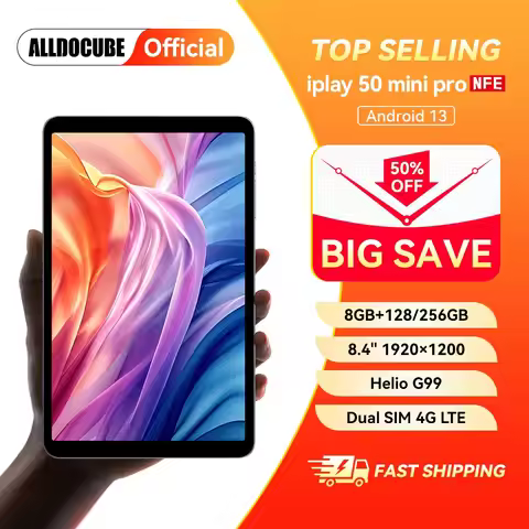 Fast Shipping Alldocube iPlay50 Mini PRO Tablet Netflix L1 8.4inch Android13 8GB RAM 128/256GB ROM R