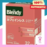 【Direct from Japan】AGF Blendy Stick Black Decaf 32 pack [Stick Coffee] [Dissolves in Water]