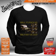 Jeep t-shirt willys car t-shirt JK rubicon 4WD wrangler CJ7 4x4 automotive offroad clothes JP031T