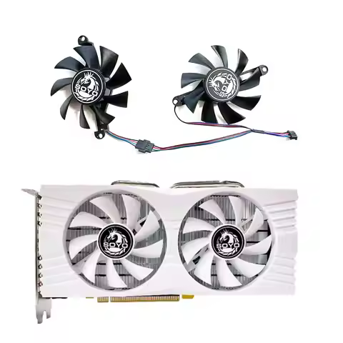 SOYO AMD RX580 8GB graphics card gaming GDDR5 256-bit graphics card fan 75MM 4PIN RX 580 GPU Replace