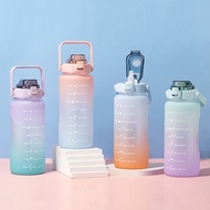 2000ml water bottle渐变色水瓶2000ml