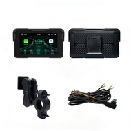 ระบบนำทาง Carplay แบบพกพาสำหรับมอเตอร์ไซค์ 5 นิ้ว