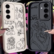 Disney Lion King Simba Phone Casing for Samsung S26 S25FE S24 Ultra S23 S22 S21 Ultra S26 Plus S20 F