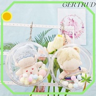 GERTRUD  Outdoor Bag, 10cm Doll Multicolor Doll Display Box, Dia. 12/14cm Plastic Bag Decoration Sto