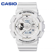 OK.(ใหม่แท้) ต้นฉบับ G-Shock GA-110C-7A ผู้ชายกีฬานาฬิกาคู่แสดงเวลา 200 เมตรกันน้ำกันกระแทกเวลาโลก LED