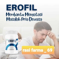 Erofil Asli Original 100% Herbal Berkualitas (Isi 30 Kapsul) Erofil