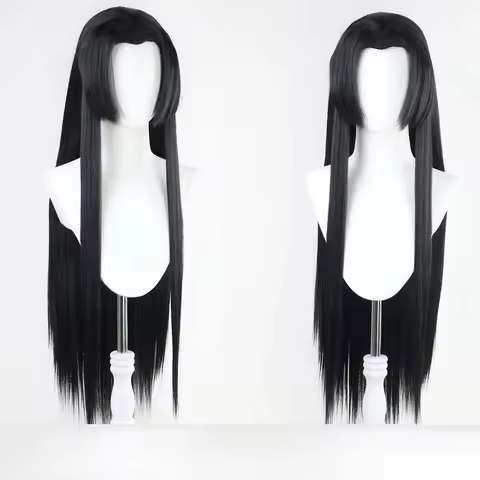 Demon Slayer Kanae Kocho Cosplay Wig Anime Game Roleplay Party Costume Prop Synthetic Hair Heat Resi