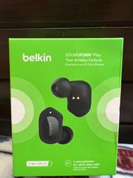 Belkin Soundform Play 無線藍芽耳機（黑）