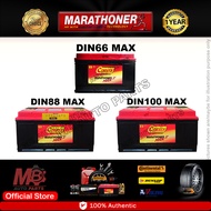 Century Marathoner Max DIN66L |  DIN88L |  DIN100L Heavy Duty MF Battery [Car Battery | Bateri Keret