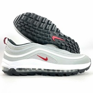 Air Max 97g Golf Shoes Silver Bullet Toe Red White Black