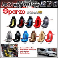 Sparzo Kevlar Carbon 3D Seat Cover For Toyota Corolla AE101