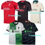 22/23/34  Liverpool Jersey Men Football Soccer Jersi Liverpool Shirt Home/Away//Third /Goalkeeper Jerseys