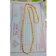 M4s Single Quarter Layer Rice Necklace