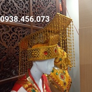 (CÓ SẴN) Vương Miện Vua Vương Miện Hoàng Hậu Mão Vua Mão Hoàng Hậu Mũ Vua Mũ Hoàng Hậu - Hàng Luôn C