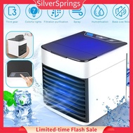 SilverSprings USB Portable Air Cooler Purifier Air Conditioner Aircond Mini Aircooler Fan Arctic Air Table Fan