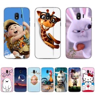 B14-Cute Anime Character theme Case TPU Soft Silicon Protecitve Shell Phone Cover casing For Samsung Galaxy j2 core 2018/2020/j2 pro 2018/j4 2018