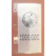 1 MILLION/ 2 MILLION A6 ENVELOPE VELLUM CONNECTING LAMINATING/VELLUM CASH ENVELOPE LAMINATING