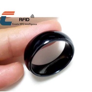 Ceramic nfc Bracelet Ring rfid Chip Social Media Payment Visit Smart Sensor Bracelet Ring Waterproof