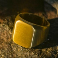 SINAR BERLIAN JEWELLERY - Cincin emas asli 750 pria polos