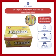 1 BOX OF X2000 multi-purpose GLUE 3gr/24 blisters, super glue for all materials, X2000 blister glue,
