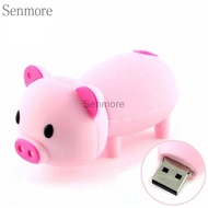 Pendrive Cartoon Pig 128GB 64GB 32GB 16GB 8GB 1GB Plastic Building Blocks Pendrive1TB 2TB Cartoon Pi