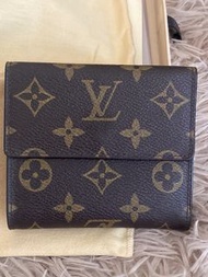 LV Monogram 經典三摺銀包