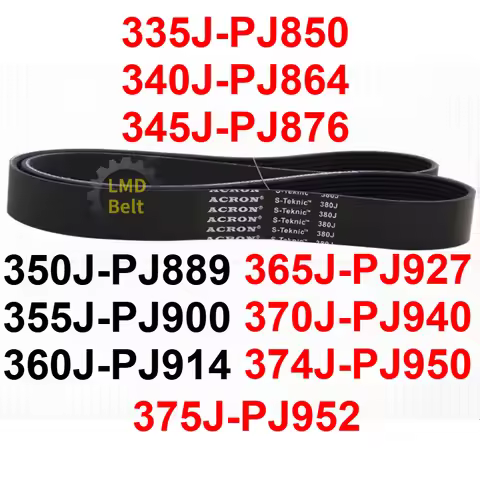 335J rubber conveyor belt 340J 345J 350J 355J 360J 365J 370J 374J 375J belt drive belt treadmill mac