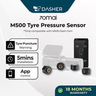 70mai M500 TPMS External Tyre Pressure Sensor with App Control