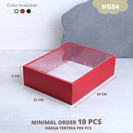 Store_azizah Mica Box/Cake Box/Food Box/Gift Box/Packaging Box I HG04 (Unit) From store_azizah