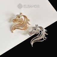 Eleanor Accessories horse-shaped brooch for men and women, fashion accessory, brooch 10696
