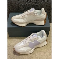 NEW BALANCE 327 (WS327OS) Moonbeam White/Purple -- W6/23cm 1I9E