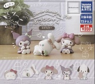 ($79 全套）Takara Tomica Sanrio Characters 扭蛋 單買  Kuromi $25 / 玉桂狗 $19 / Melody $19 / Hello Kitty $19 /