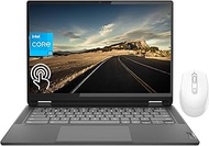 Lenovo IdeaPad Flex 5i Chromebook Plus 2-in-1 Laptop, w/External Optical Drive, 14" WUXGA Touchscree