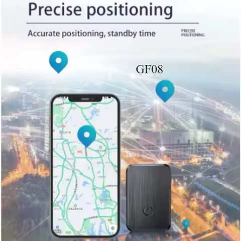 GF-08 Magnetic GPS Car Tracker Real-Time Tracking Anti-theft SIM Card Message Locator Mini GPS Track