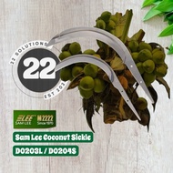 Sam Lee Coconut Sickle/Kait Sabit Kelapa (Heavy Duty)