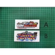Sticker Cutting - GIM MOTOR