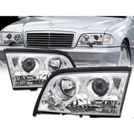 Mercedes Benz w202 C Class projector headlamp headlight head lamp light 1994 1995 1996 1998 1999 2000 bodykit body kit