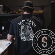 Soft Tactics] GBRS Group Kraken Printed Men's Military Fan T-Shirt 100% Cotton Tactical Style Casual
