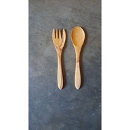 Acacia Wood Spoon and Fork
