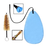 [nvvufknck] Clarinet Cleaning Kit Cleaning Cloth Lightweight Portable Clarinet Care Tools Wind Instr