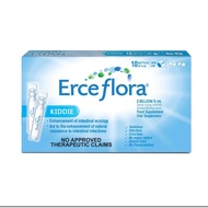 Erceflora 10 bottles of 5ml Kiddie Gut Health: Erceflora Spore Probiotics with 2 Billion Bacillus Cl