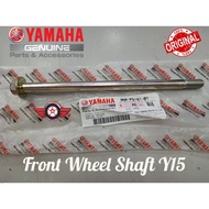 Y15 Y15ZR YSUKU FRONT WHEEL SHAFT SHAFT TYRE DEPAN Y15 3NA-F5181-01 ORIGINAL YAMAHA GENUINE PRODUCT