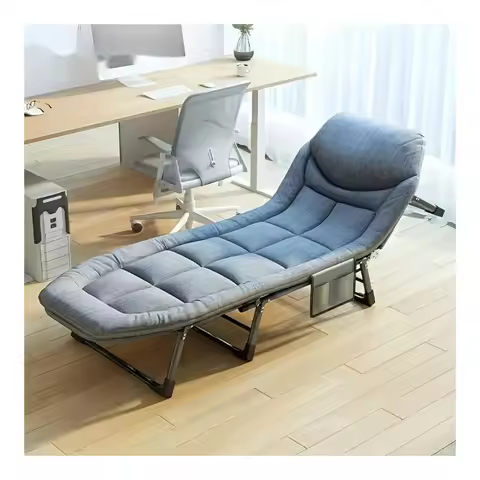 Folding Camping Bed, Folding Single Sofa Bed Adjustable Sofa Bed, Suitable For Camping And Travel, C