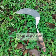 Arit Rumput Jawa Asli Baja Isen Kempit | Cap Katimin Sabit Rumput Baja Tembus
