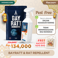Racoon Combo Racun Tikus BAYRATT dan Cairan Pengusir Tikus / Rat Repellent